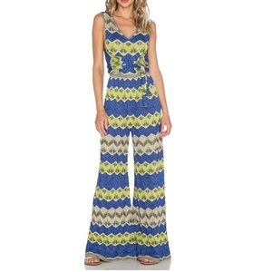 M Missoni Zig Zag Lurex Jumpsuit
